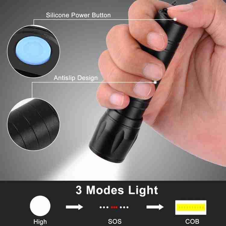 LED flashlight rechargeable - Image 3