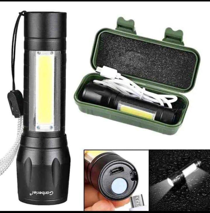 LED flashlight rechargeable - Image 2