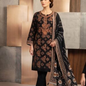 Dhanak collection embroidery or printed suit.