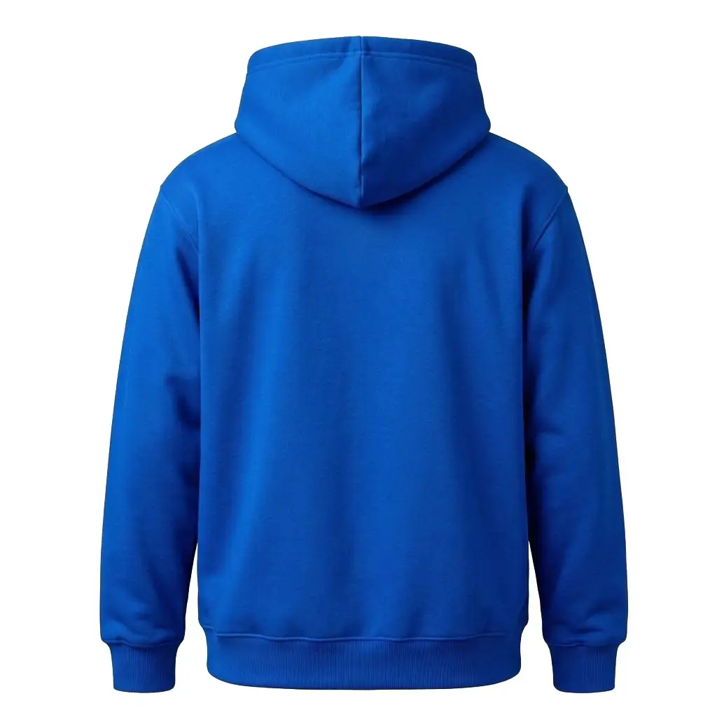 Men's fleece printed hoodie - Image 2