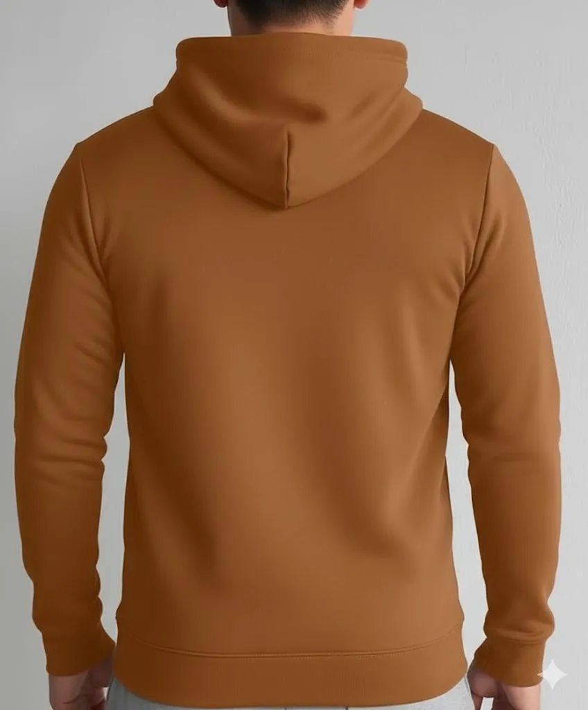Men's fleece hoodie. - Image 2