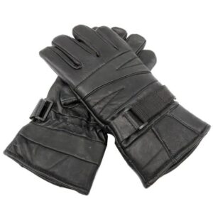 mens-premium-black-leather-windproof-motorbike-riding-gloves