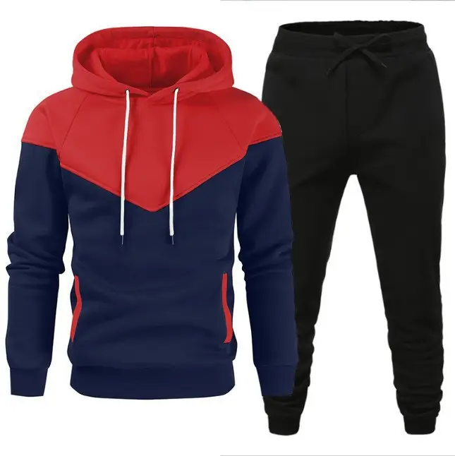 Men's winter collection hoodie track suit.